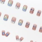 Elegant Minimalist Press-On Nail Set (24pcs) (DESIGN 7659)