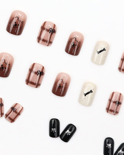 Elegant Minimalist Press-On Nail Set (24pcs) (DESIGN 7539)
