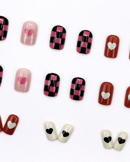 Elegant Minimalist Press-On Nail Set (24pcs) (DESIGN 7660)