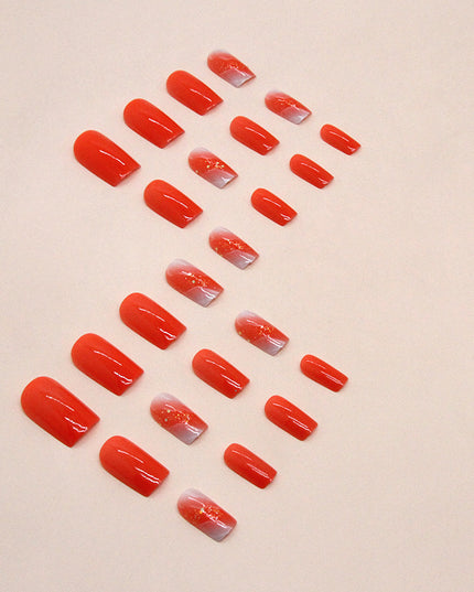 Elegant Minimalist Press-On Nail Set (24pcs) (DESIGN 7350)