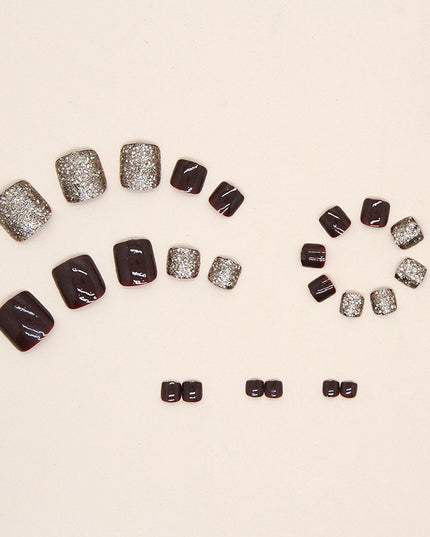 Elegant Minimalist Press-On Nail Set (24pcs) (DESIGN 7490)