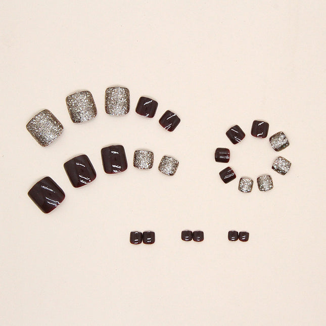 Elegant Minimalist Press-On Nail Set (24pcs) (DESIGN 7490)