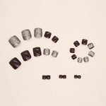 Elegant Minimalist Press-On Nail Set (24pcs) (DESIGN 7490)