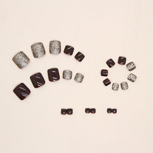 Elegant Minimalist Press-On Nail Set (24pcs) (DESIGN 7490)