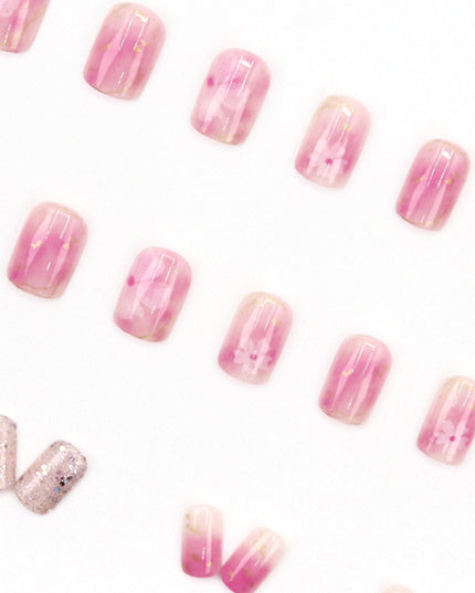 Elegant Minimalist Press-On Nail Set (24pcs) (DESIGN 7626)
