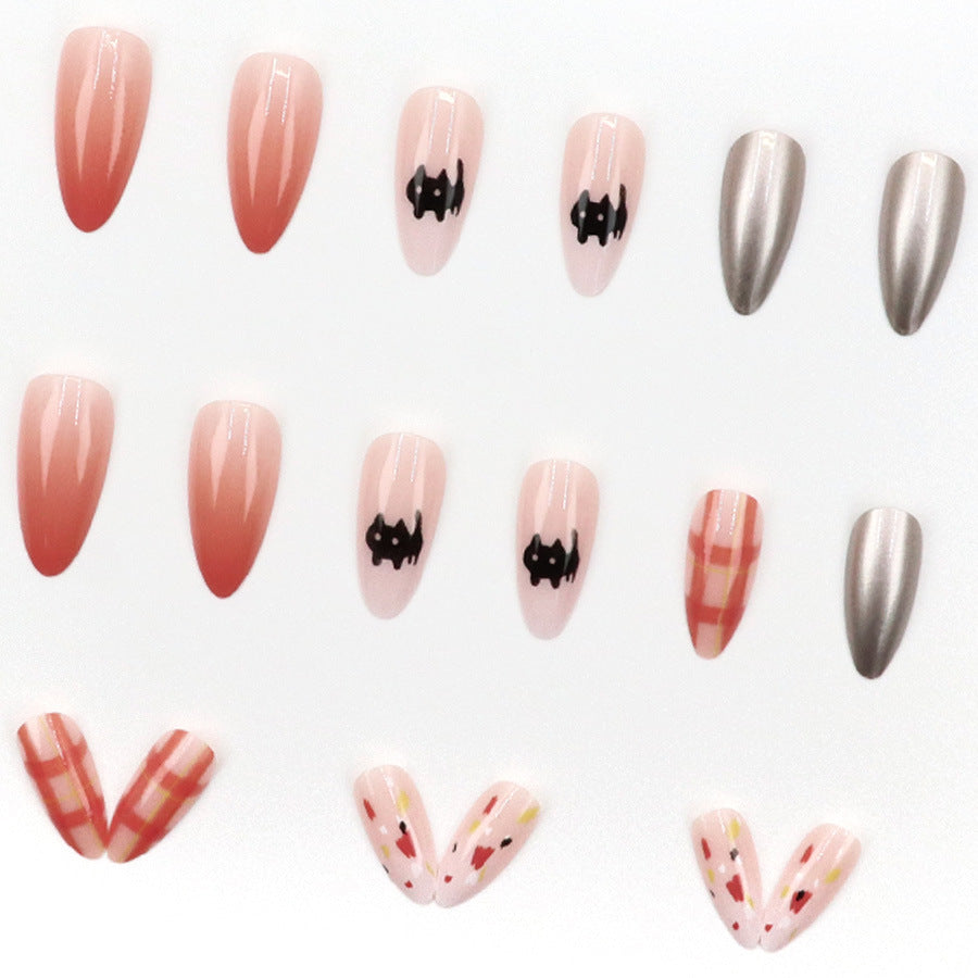 Elegant Minimalist Press-On Nail Set (24pcs) (DESIGN 7663)