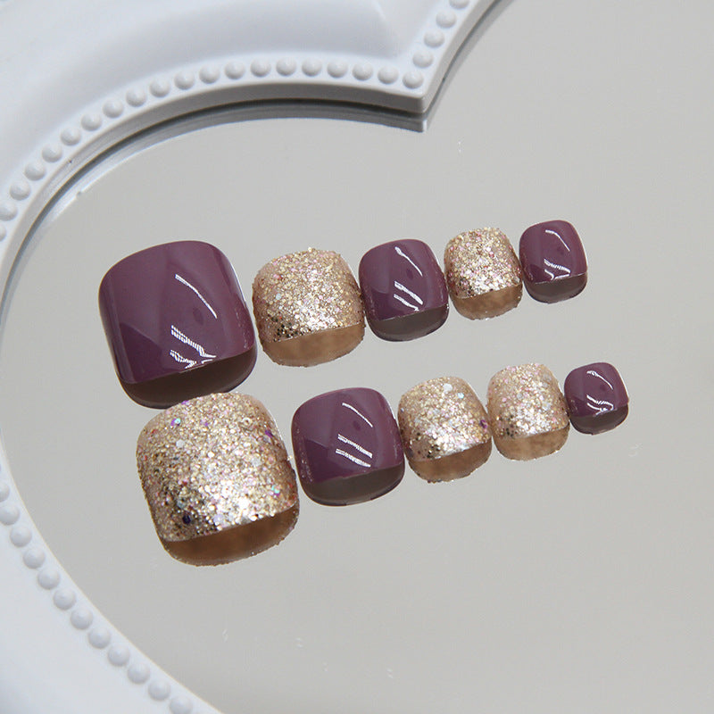Elegant Minimalist Press-On Nail Set (24pcs) (DESIGN 7497)
