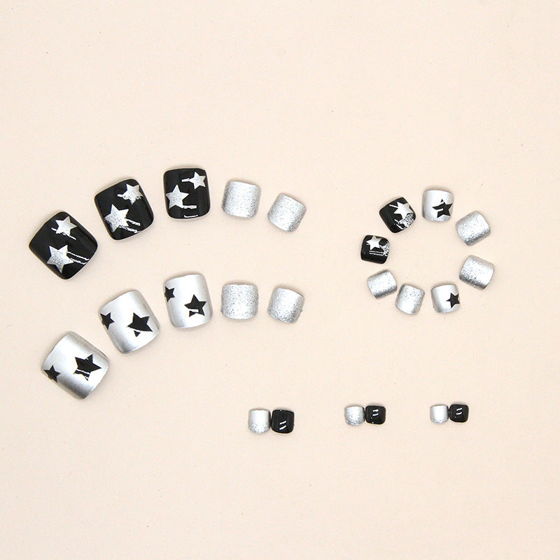 Elegant Minimalist Press-On Nail Set (24pcs) (DESIGN 7489)