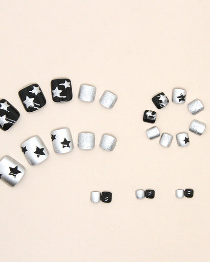 Elegant Minimalist Press-On Nail Set (24pcs) (DESIGN 7489)