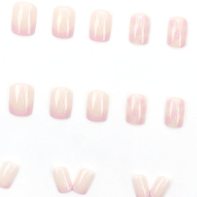 Elegant Minimalist Press-On Nail Set (24pcs) (DESIGN 7573)