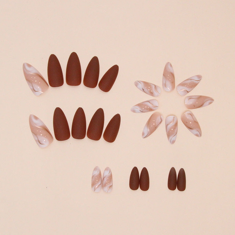 Elegant Minimalist Press-On Nail Set (24pcs) (DESIGN 7392)
