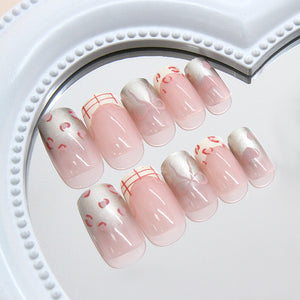 Elegant Minimalist Press-On Nail Set (24pcs) (DESIGN 7307)