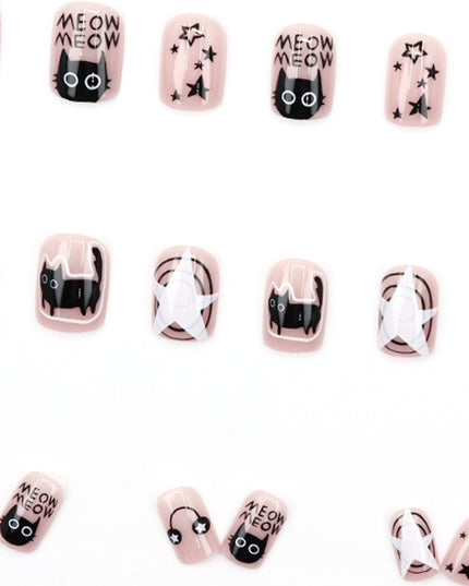 Elegant Minimalist Press-On Nail Set (24pcs) (DESIGN 7555)