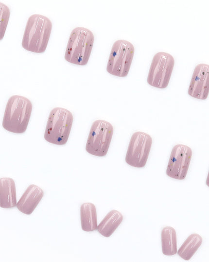 Elegant Minimalist Press-On Nail Set (24pcs) (DESIGN 7551)