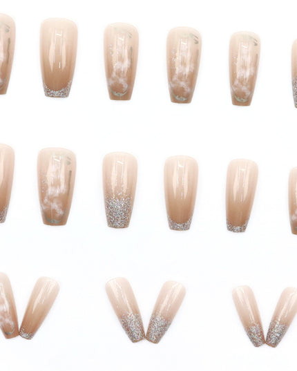 Elegant Minimalist Press-On Nail Set (24pcs) (DESIGN 7513)