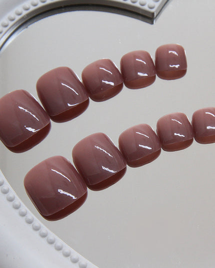 Elegant Minimalist Press-On Nail Set (24pcs) (DESIGN 7494)