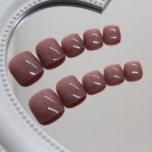 Elegant Minimalist Press-On Nail Set (24pcs) (DESIGN 7494)