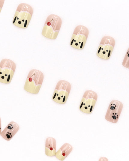 Elegant Minimalist Press-On Nail Set (24pcs) (DESIGN 7642)