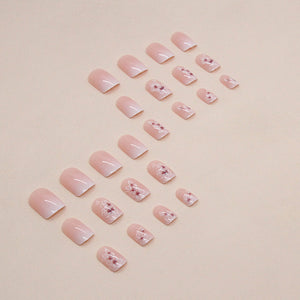Elegant Minimalist Press-On Nail Set (24pcs) (DESIGN 7472)