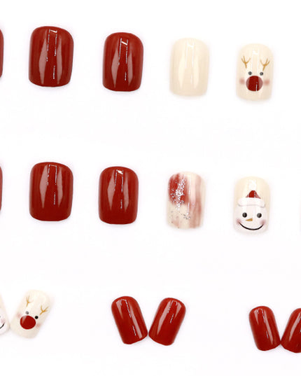 Elegant Minimalist Press-On Nail Set (24pcs) (DESIGN 7571)