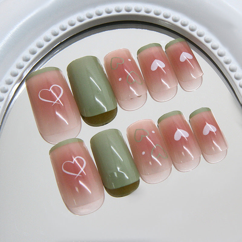 Elegant Minimalist Press-On Nail Set (24pcs) (DESIGN 7399)