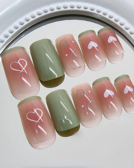 Elegant Minimalist Press-On Nail Set (24pcs) (DESIGN 7399)
