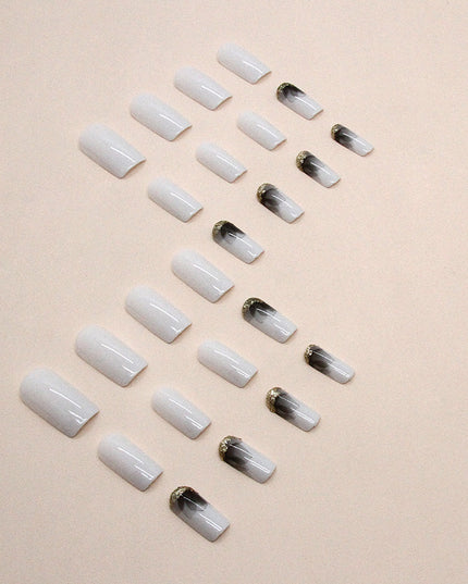 Elegant Minimalist Press-On Nail Set (24pcs) (DESIGN 7482)