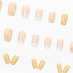 Elegant Minimalist Press-On Nail Set (24pcs) (DESIGN 7574)