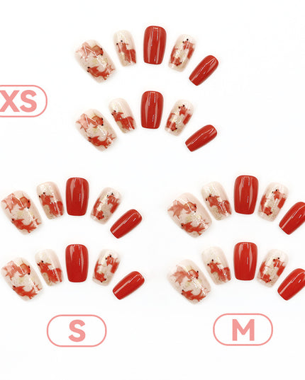 Elegant Minimalist Press-On Nail Set (24pcs) (DESIGN 7528)