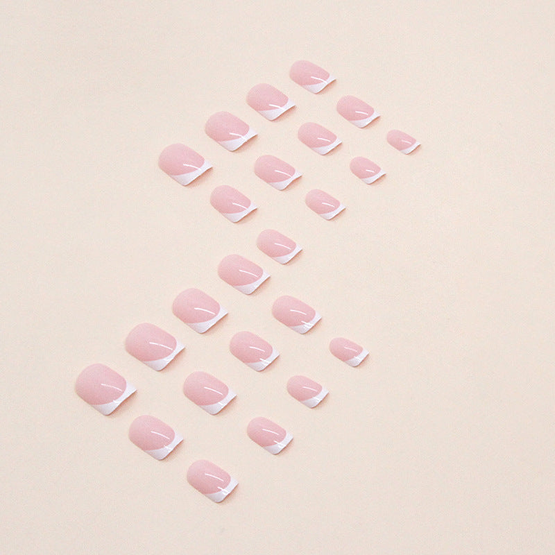 Elegant Minimalist Press-On Nail Set (24pcs) (DESIGN 7383)