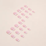 Elegant Minimalist Press-On Nail Set (24pcs) (DESIGN 7383)