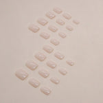 Elegant Minimalist Press-On Nail Set (24pcs) (DESIGN 7467)