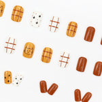 Elegant Minimalist Press-On Nail Set (24pcs) (DESIGN 7585)