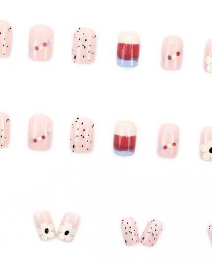 Elegant Minimalist Press-On Nail Set (24pcs) (DESIGN 7550)