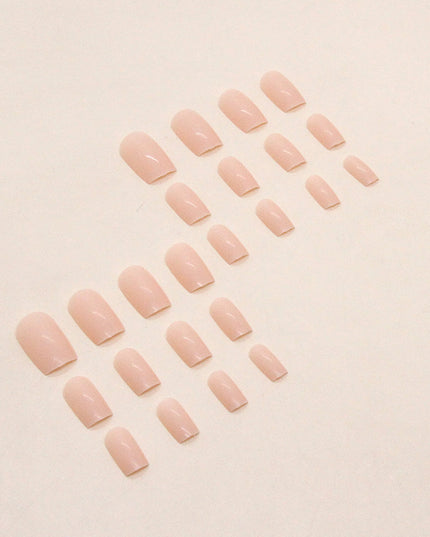 Elegant Minimalist Press-On Nail Set (24pcs) (DESIGN 7462)
