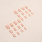 Elegant Minimalist Press-On Nail Set (24pcs) (DESIGN 7462)