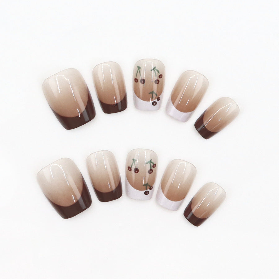 Elegant Minimalist Press-On Nail Set (24pcs) (DESIGN 7525)