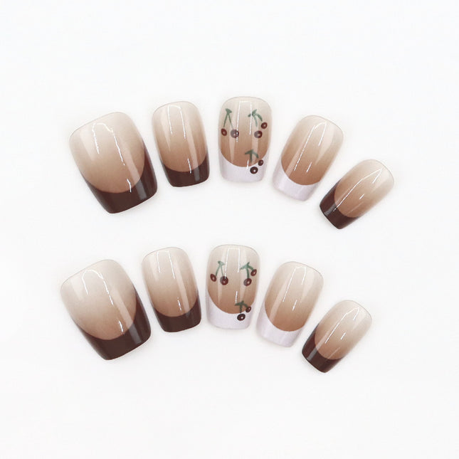 Elegant Minimalist Press-On Nail Set (24pcs) (DESIGN 7525)