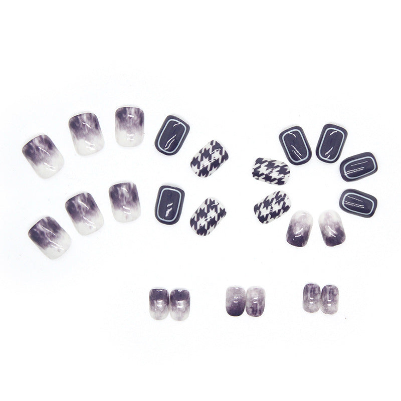 Elegant Minimalist Press-On Nail Set (24pcs) (DESIGN 7370)