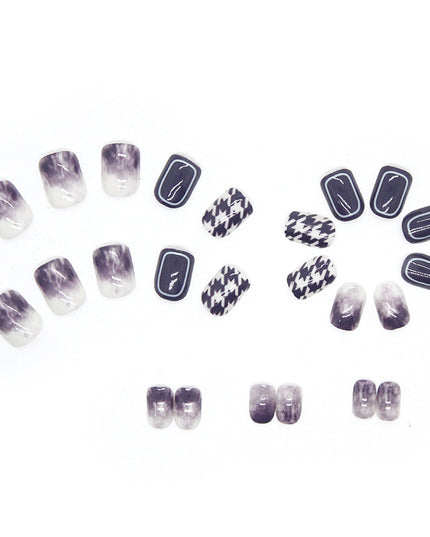 Elegant Minimalist Press-On Nail Set (24pcs) (DESIGN 7370)