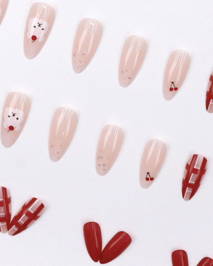 Elegant Minimalist Press-On Nail Set (24pcs) (DESIGN 7649)