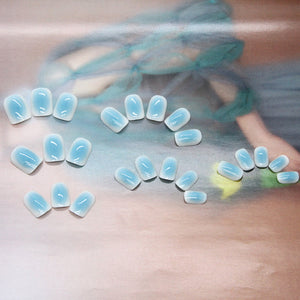 Elegant Minimalist Press-On Nail Set (24pcs) (DESIGN 7456)