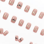 Elegant Minimalist Press-On Nail Set (24pcs) (DESIGN 7601)