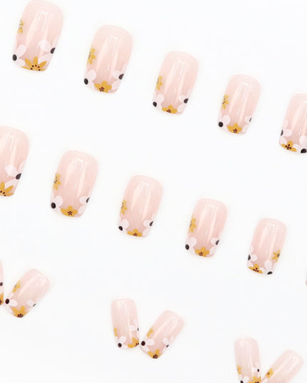 Elegant Minimalist Press-On Nail Set (24pcs) (DESIGN 7581)