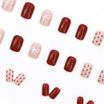 Elegant Minimalist Press-On Nail Set (24pcs) (DESIGN 7617)