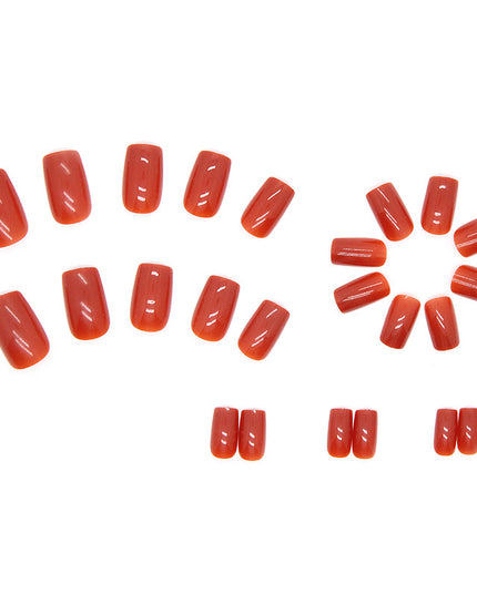 Elegant Minimalist Press-On Nail Set (24pcs) (DESIGN 7374)