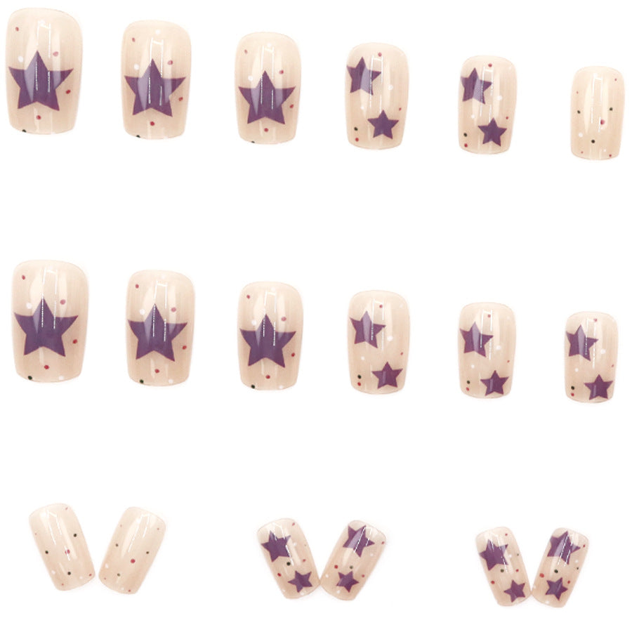 Elegant Minimalist Press-On Nail Set (24pcs) (DESIGN 7523)