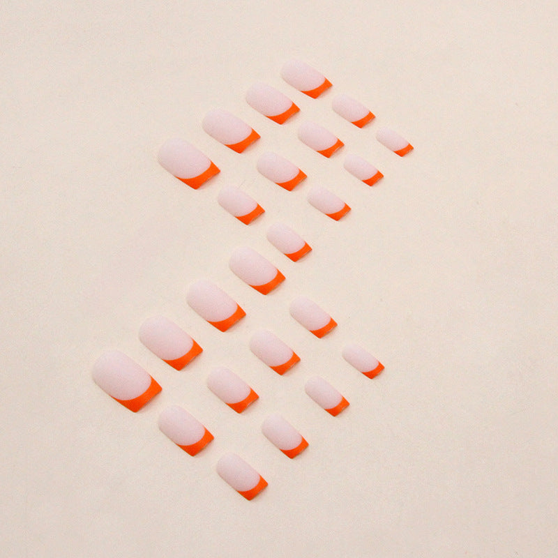 Elegant Minimalist Press-On Nail Set (24pcs) (DESIGN 7348)