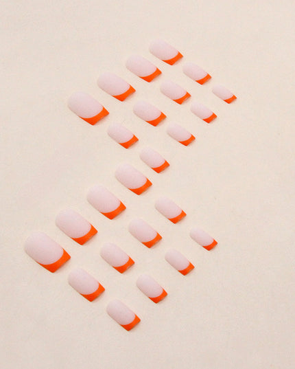 Elegant Minimalist Press-On Nail Set (24pcs) (DESIGN 7348)