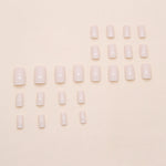 Elegant Minimalist Press-On Nail Set (24pcs) (DESIGN 7382)